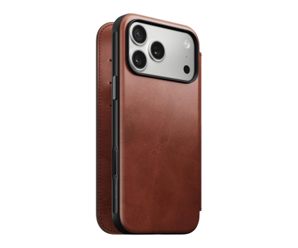 Etui / obudowa na smartfona Nomad Modern Leather Folio do iPhone17 Pro Max MagSafe olde dublin